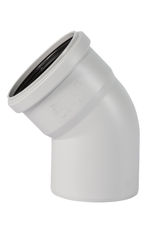 Codo 45° PP Ostendorf/Crearplast-Skolan Safe, DN/OD 90 mm
